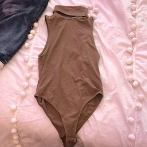 Zara MockNeck Sleeveless Bodysit